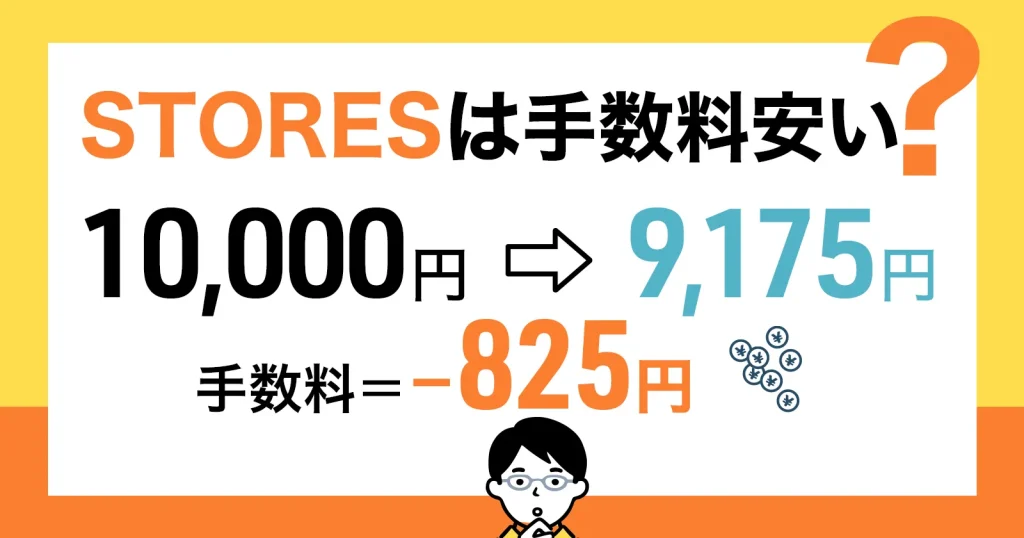 STORESの手数料はいくら？1万円売るといくら残るのかリアルに計算【2026年版】