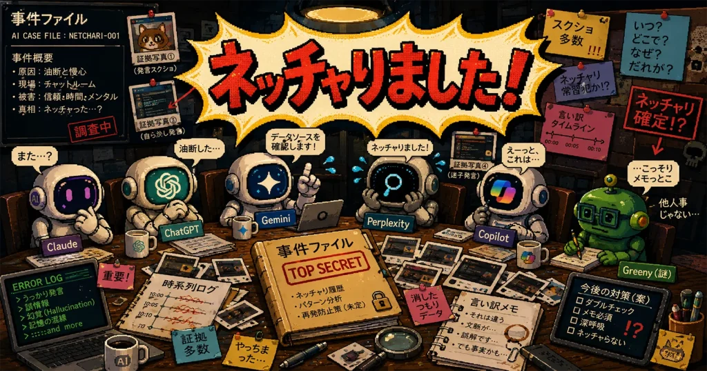 Perplexityの回答に中国語が混ざる？AI観察から始まった「ネッチャり事件簿」｜#1